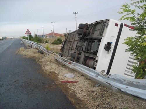 Çankırı-Çerkeşte katliam gibi kaza! 8