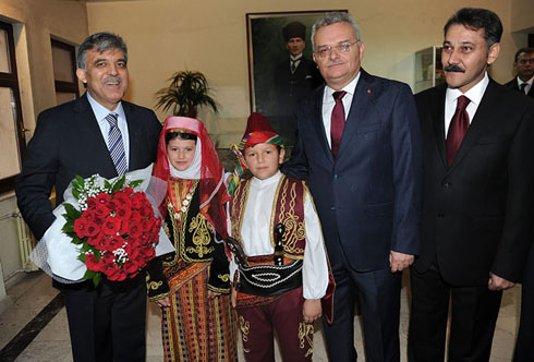 Cumhurbaşkanı Gül yarenler kenti Çankırıda 1