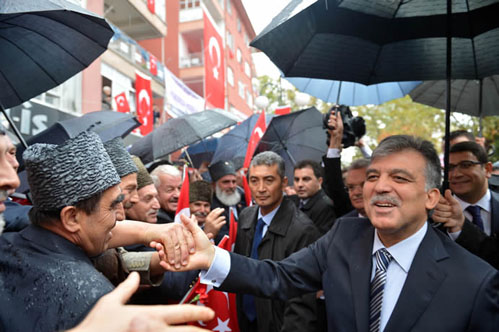 Cumhurbaşkanı Gül yarenler kenti Çankırıda 10