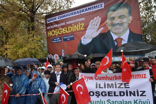 Cumhurbaşkanı Gül yarenler kenti Çankırıda 12