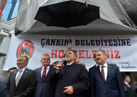 Cumhurbaşkanı Gül yarenler kenti Çankırıda 19