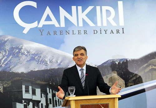Cumhurbaşkanı Gül yarenler kenti Çankırıda 25