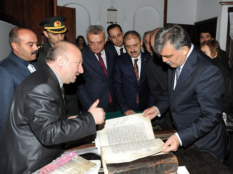 Cumhurbaşkanı Gül yarenler kenti Çankırıda 43