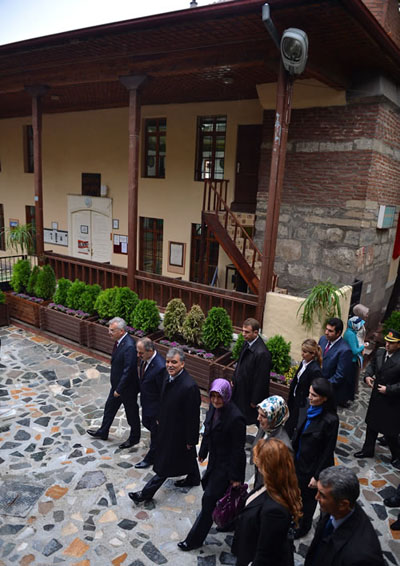 Cumhurbaşkanı Gül yarenler kenti Çankırıda 45