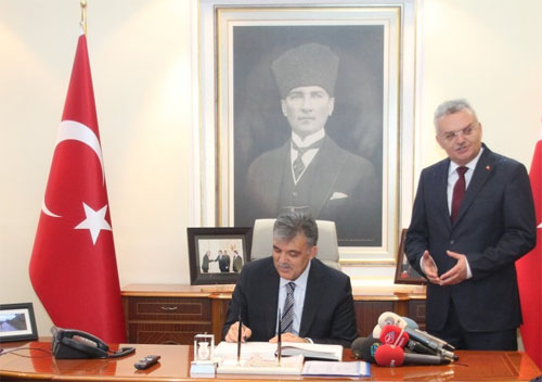 Cumhurbaşkanı Gül yarenler kenti Çankırıda 52