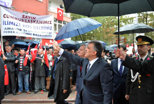 Cumhurbaşkanı Gül yarenler kenti Çankırıda 7