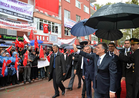 Cumhurbaşkanı Gül yarenler kenti Çankırıda 8