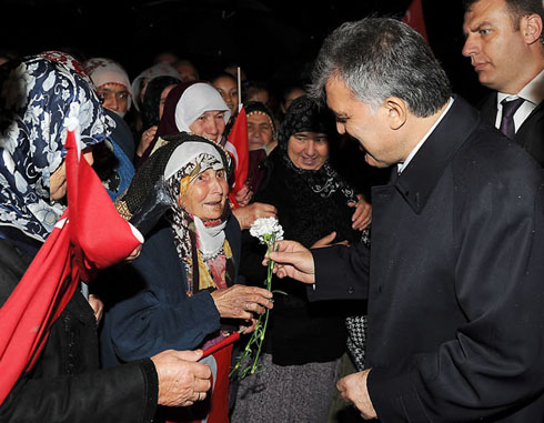 Cumhurbaşkanı Gül Eldivan ve Şabanözünde 1