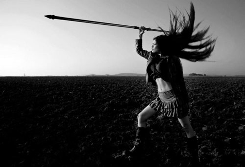 Atanamayan öğretmen mankenliğe başladı! 12