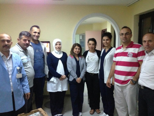 Başhekim Topcudan sahur ikramı 1