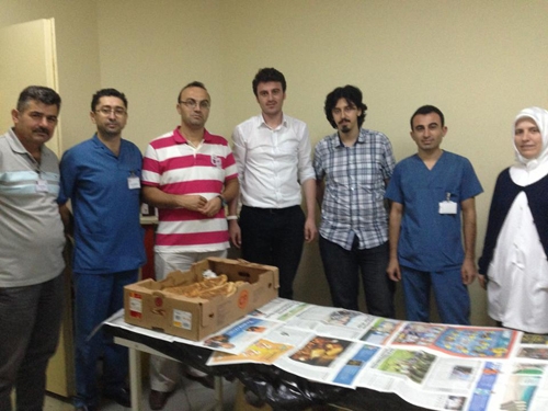 Başhekim Topcudan sahur ikramı 2