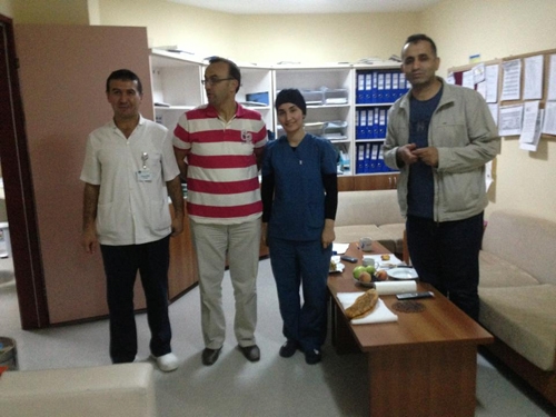 Başhekim Topcudan sahur ikramı 4