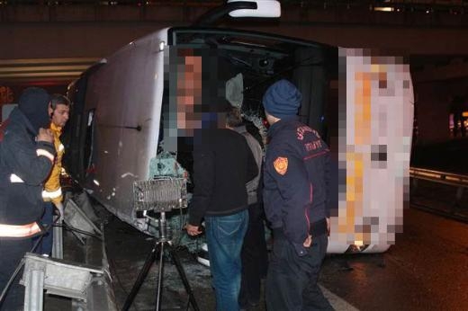 Maslak'ta feci kaza 3