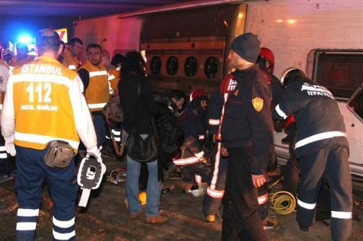 Maslak'ta feci kaza 5