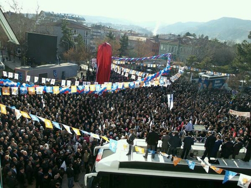 Melih Gökçek Çankırı'da 6