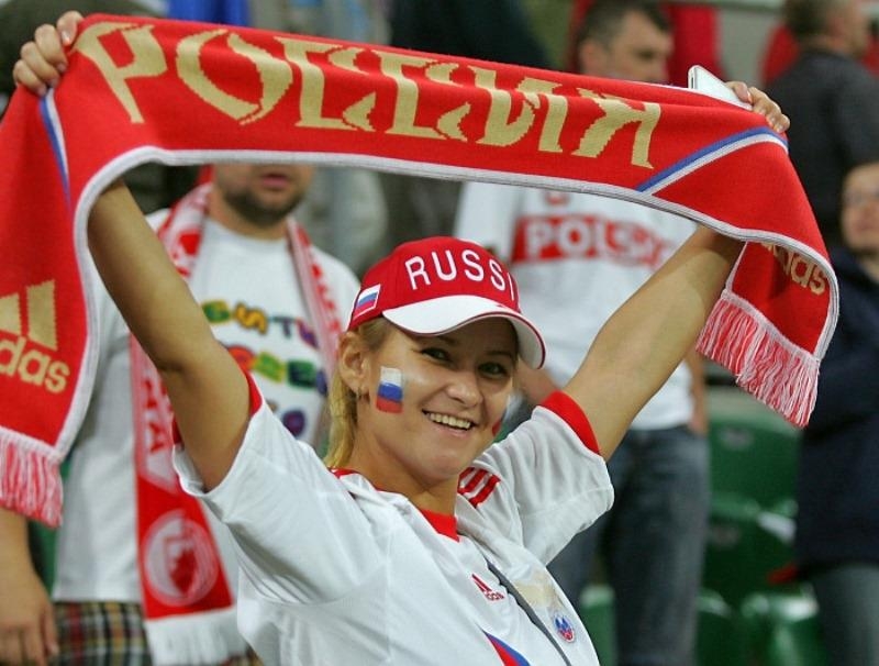 Rus taraftarlar büyüledi 10
