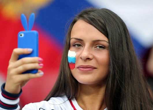 Rus taraftarlar büyüledi 14