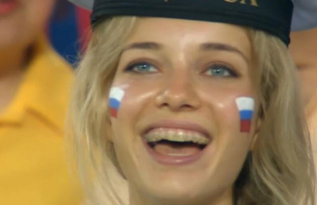 Rus taraftarlar büyüledi 16