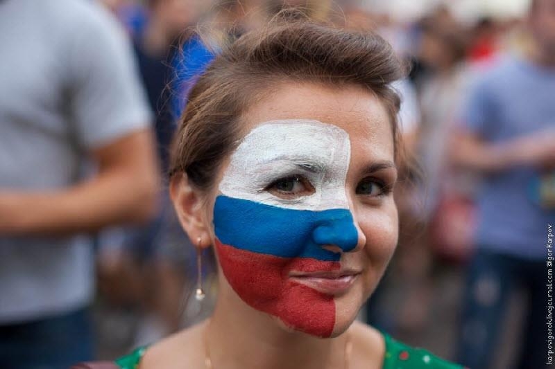 Rus taraftarlar büyüledi 2