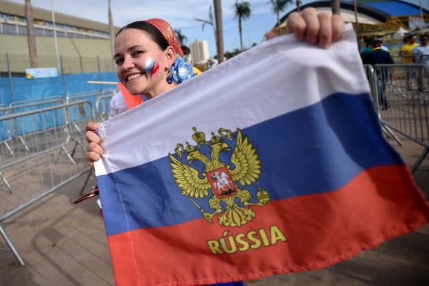 Rus taraftarlar büyüledi 5