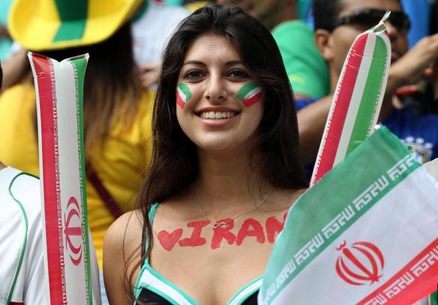 İranlı taraftarlar Brezilya'yı salladı 17