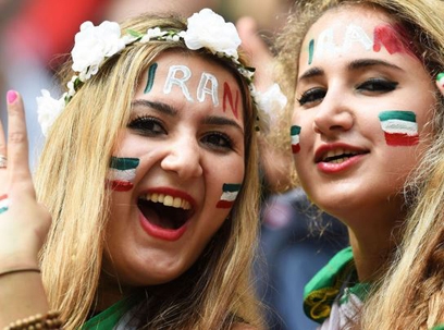 İranlı taraftarlar Brezilya'yı salladı 20