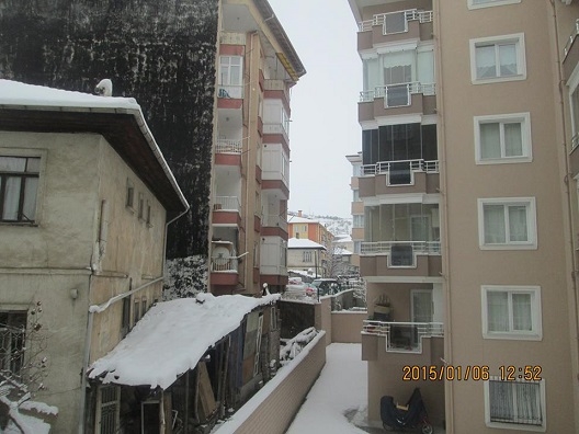 Yeni yılda yağan ilk kar sonrası Çankırı... 17