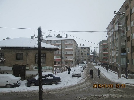Yeni yılda yağan ilk kar sonrası Çankırı... 19