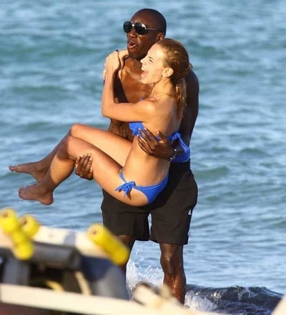 Demba Ba Miami sahillerinde görüntülendi 9