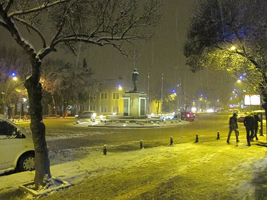 Çankırı beyaza büründü 5