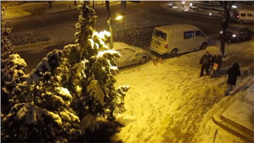 Çankırı beyaza büründü 7