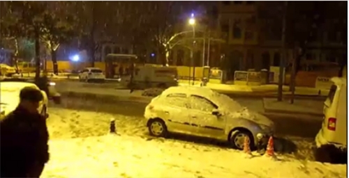 Çankırı beyaza büründü 8