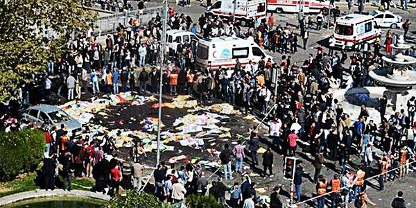 Ankara'da bomba patladı: 95 can kaybı 10