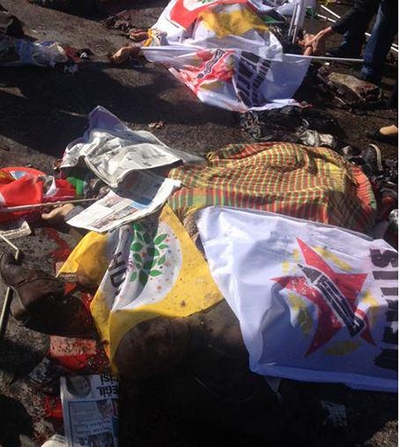 Ankara'da bomba patladı: 95 can kaybı 2