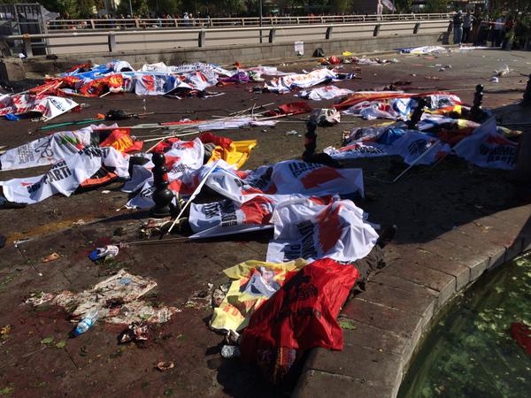 Ankara'da bomba patladı: 95 can kaybı 4