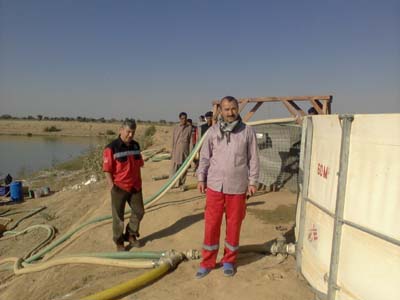 Sular altındaki Pakistanda gönüllü bir Çankırılı 1