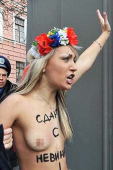 Ukraynada FEMEN Protestoları 17