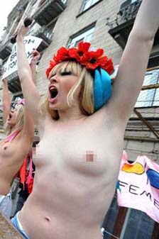 Ukraynada FEMEN Protestoları 6