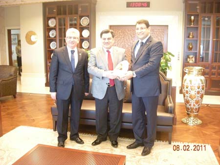 Çankırı Barosu üyeleri Anayasa Mahkemesi Başkanı Kılıçı ziyaret etti 5