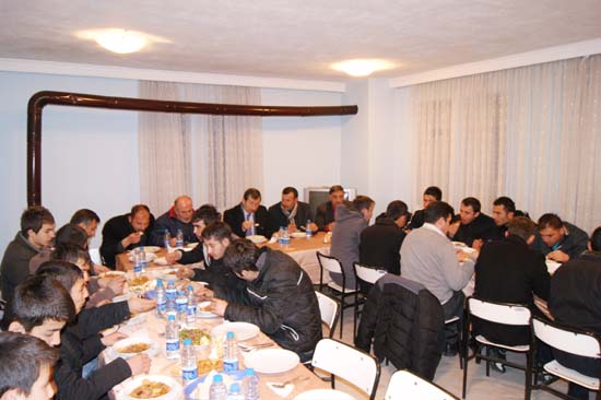 Çerkeş Belediyesporda moral yemeği 4