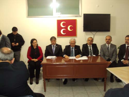 Milletvekili Ahmet Bukanın basın toplantısı 2