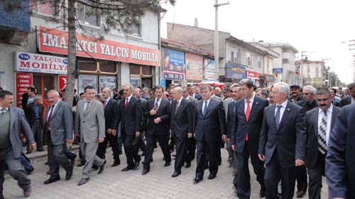 MHP Genel Başkanı Dr. Devlet Bahçeli Çerkeşte 1