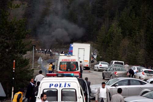 Başbakanın konvoyuna Ilgazda saldırı 3