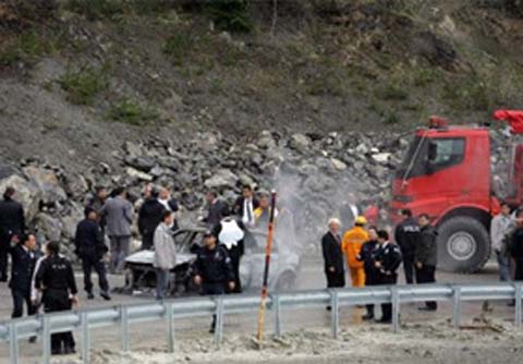 Başbakanın konvoyuna Ilgazda saldırı 6
