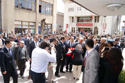 MHP lideri Dr. Devlet Bahçeli Çerkeşte 8