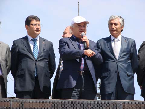 Başbakan Yardımcısı Çiçekin Çankırı seçim gezisi 1