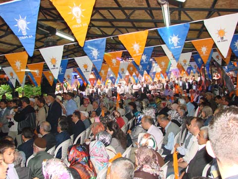 Başbakan Yardımcısı Çiçekin Çankırı seçim gezisi 12