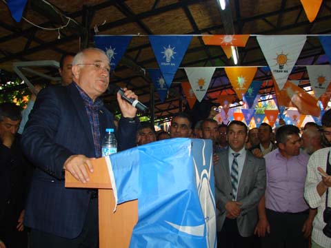 Başbakan Yardımcısı Çiçekin Çankırı seçim gezisi 14