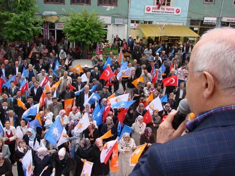 Başbakan Yardımcısı Çiçekin Çankırı seçim gezisi 2