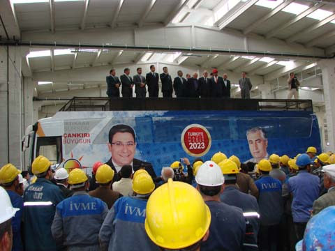 Başbakan Yardımcısı Çiçekin Çankırı seçim gezisi 8